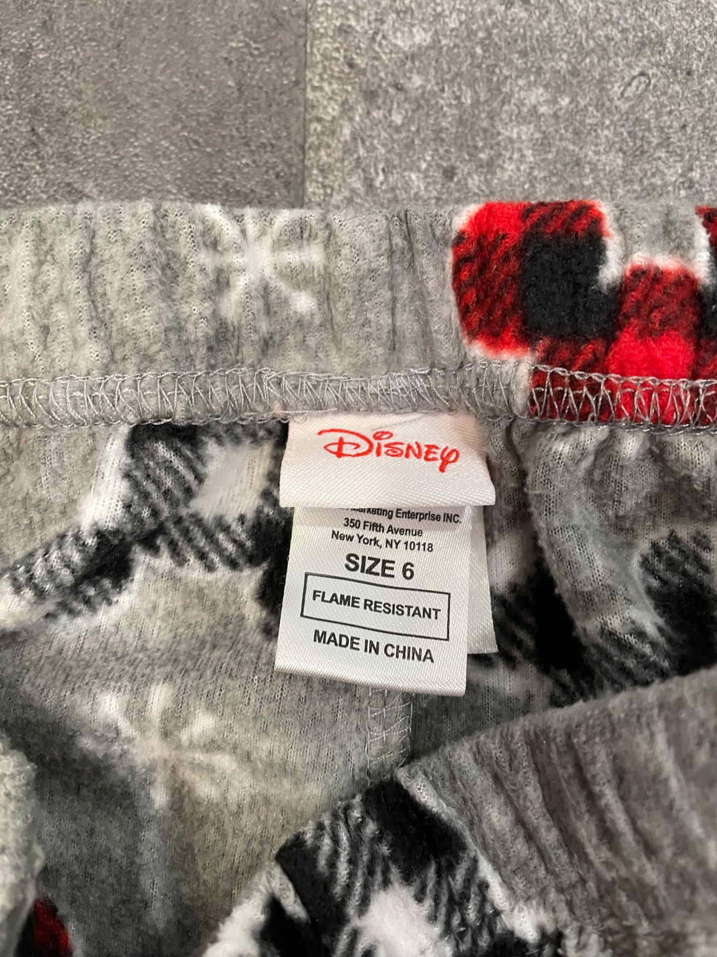 Disney Holiday Fleece Pants (Y6)