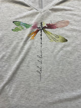 "Let it Go" Dragonfly Tee (L)