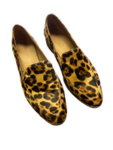 Madewell The Frances Loafer Leopard Print Calf Hair Slip-On Flats (9) - BinxBerry Consignment