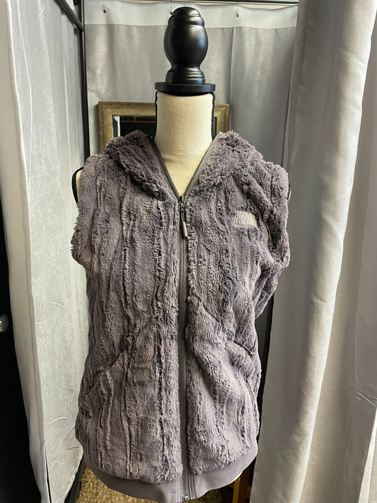 The North Face Faux Fur Hooded Vest (S)
