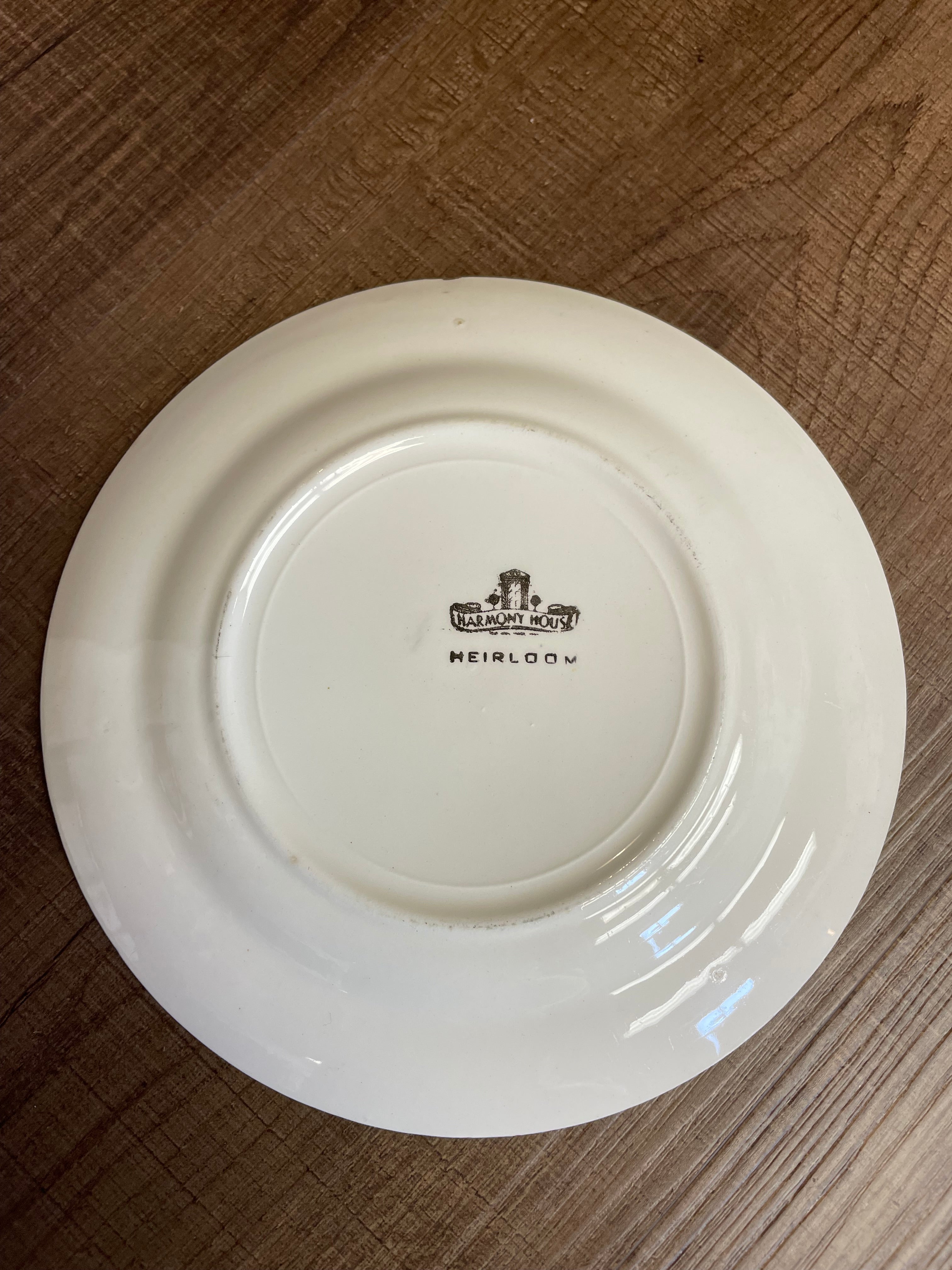 Heirloom by Harmony House 6" Plate