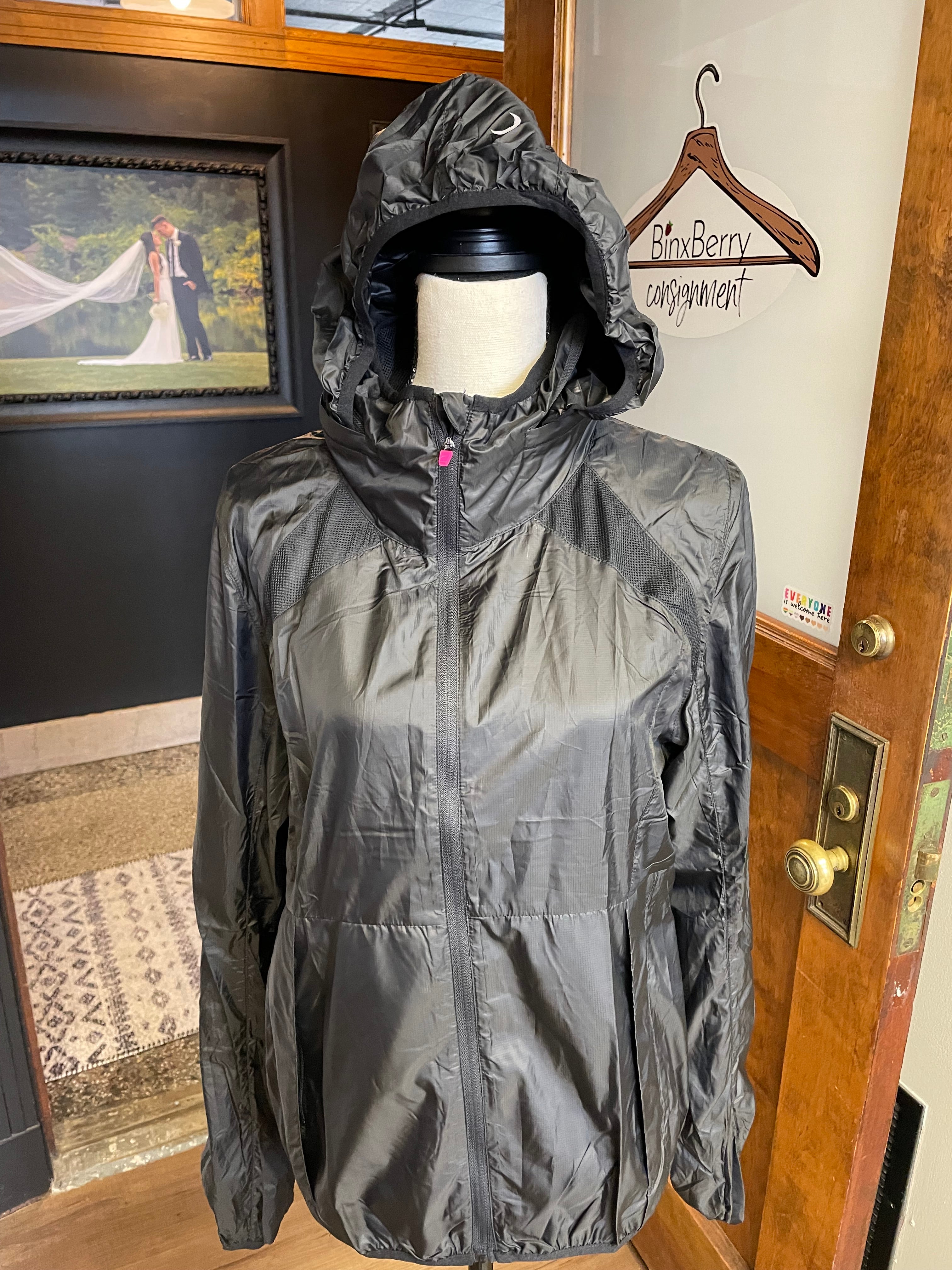 Zyia Active Women's Hooded Windbreaker (L)