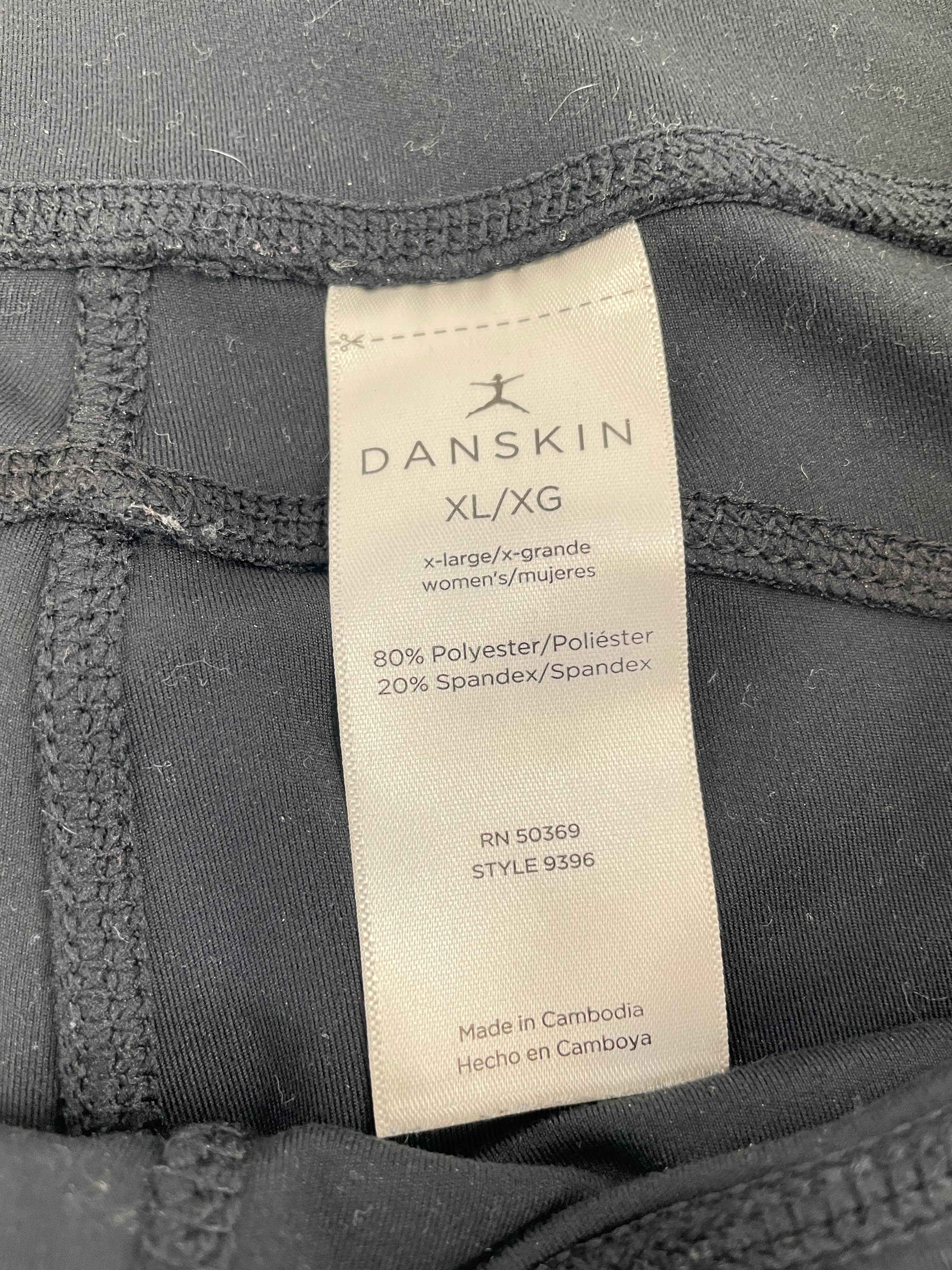 Danskin Ladies High Rise Bike Shorts (XL)