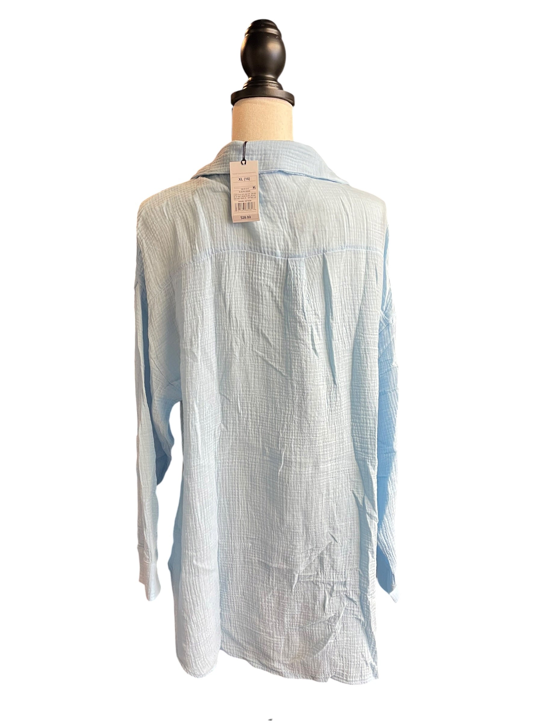 Shade & Shore Women's NWT Oversized Blouse (XL)
