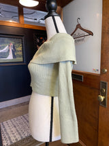 Wild Fable Cowlneck Ribbed Midi Sweater (S)