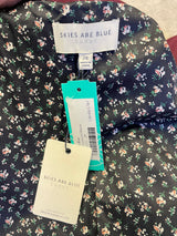 Skies are Blue NWT Stretch Textured Blazer Dark Purple (2X)