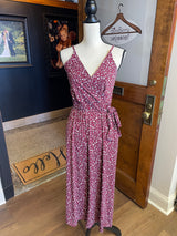 Kaileigh Wide Legged Floral Jumpsuit (S)