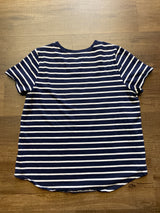 Old Navy Everywear Striped Crew Shirt (L)