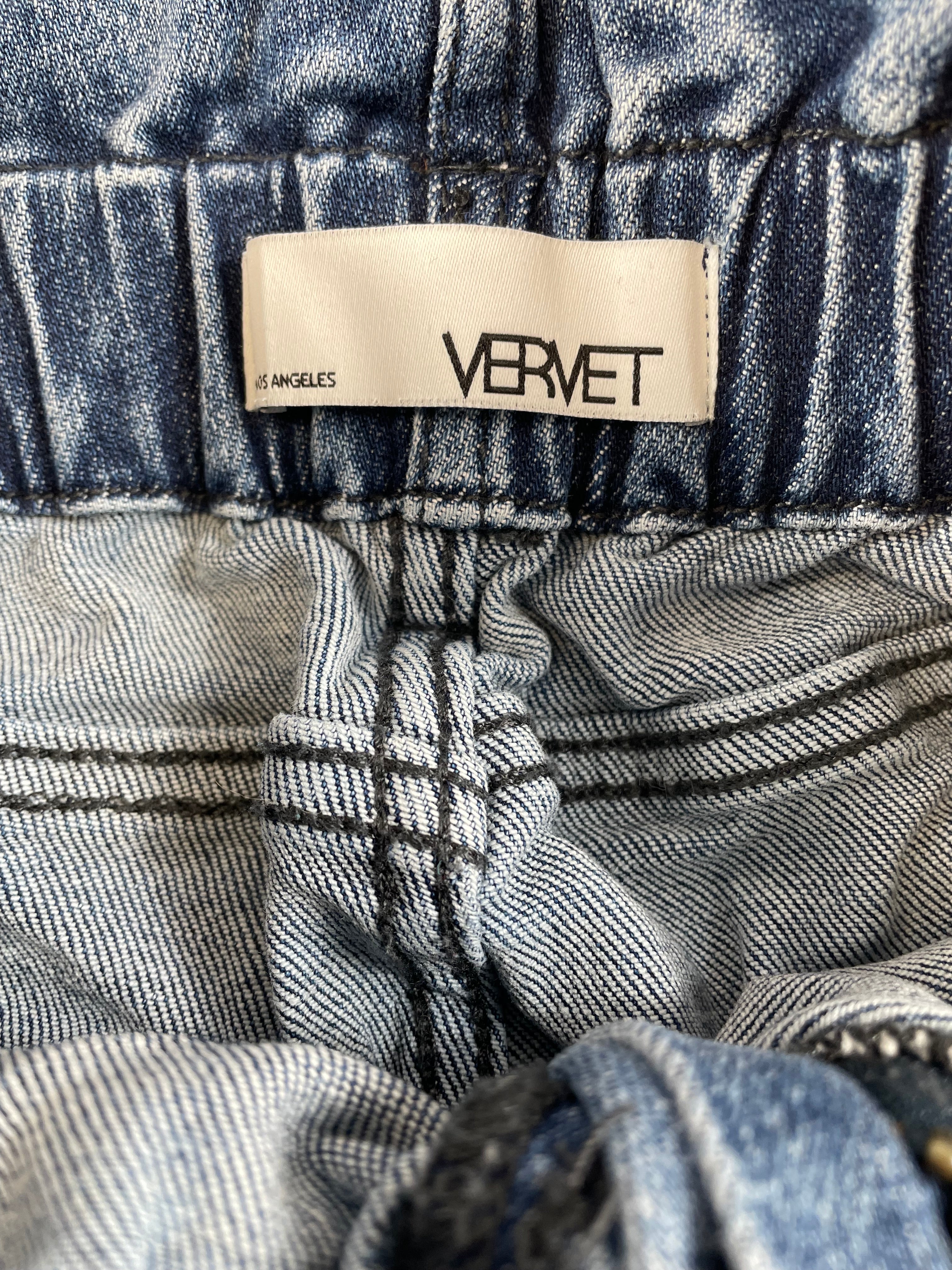 Vervet Women's High Ruffle Waisted Jeans (29)