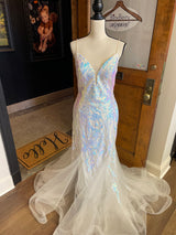 Alyce Paris Iridescent Sequined Prom Gown (10)