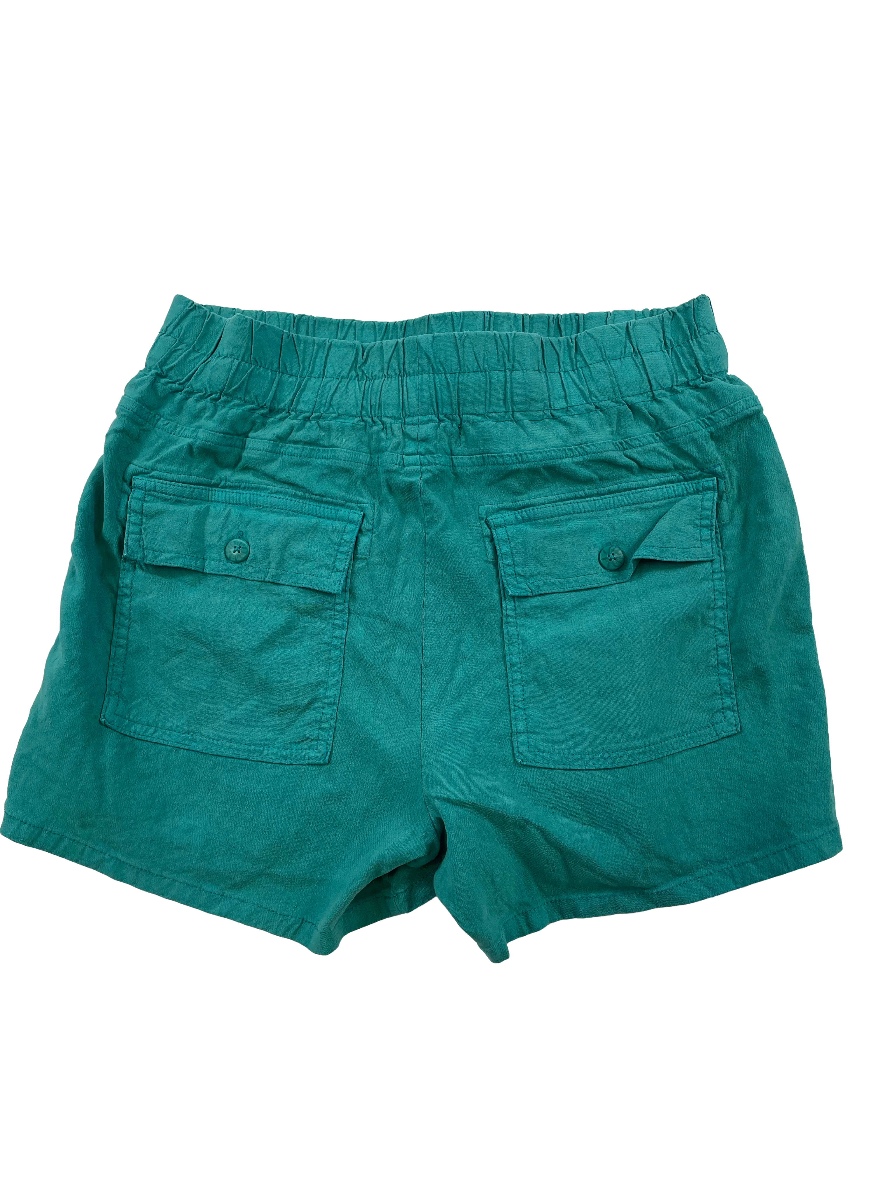 KUT from the Kloth Linen Blend Green Shorts (S)