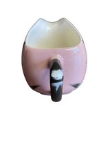 VTG California Pottery Weil Ware 1940s Bambu Pink Creamer