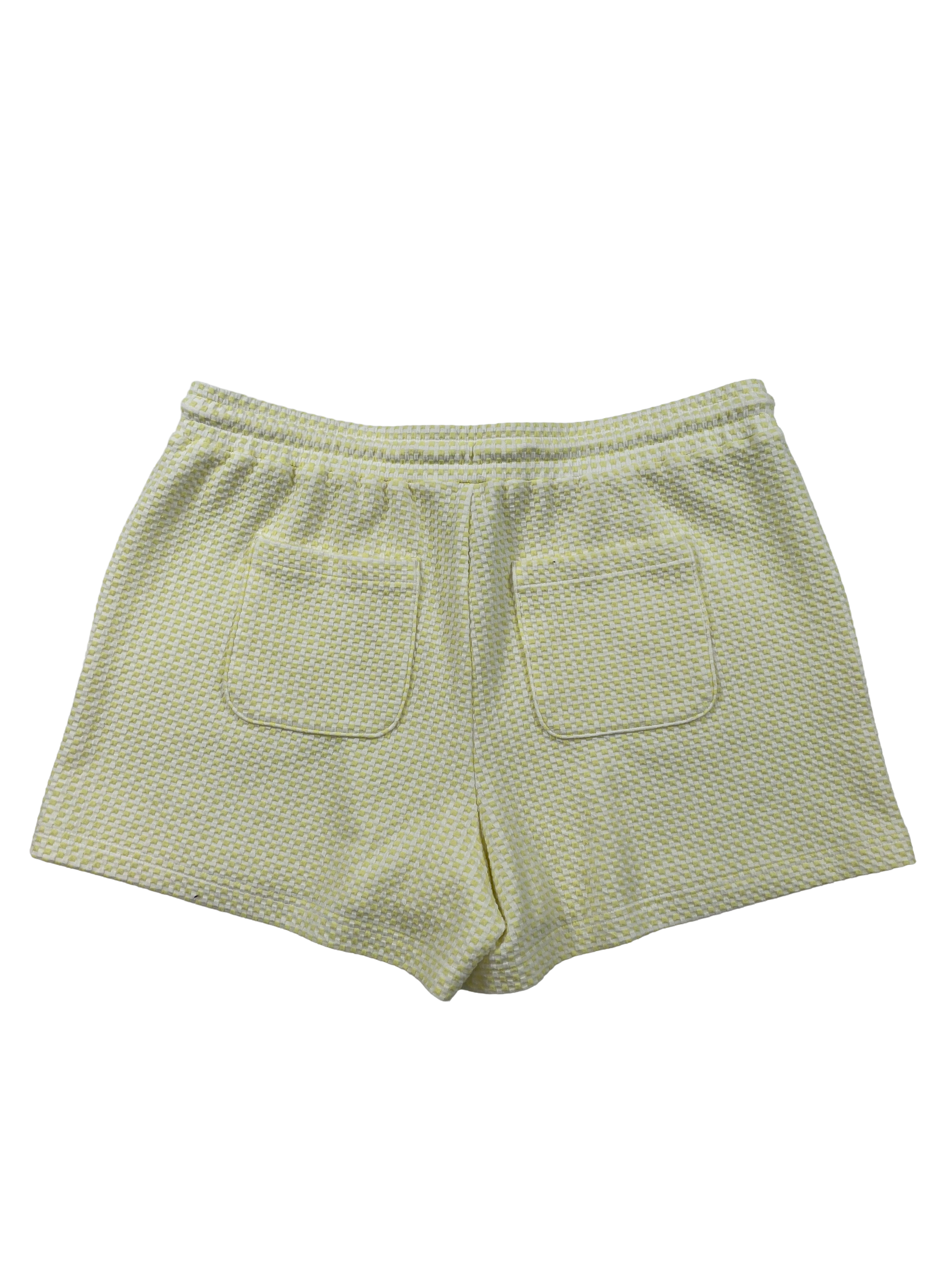 Lou & Grey Elastic Drawstring Waist Textured Shorts (XL) - BinxBerry Consignment