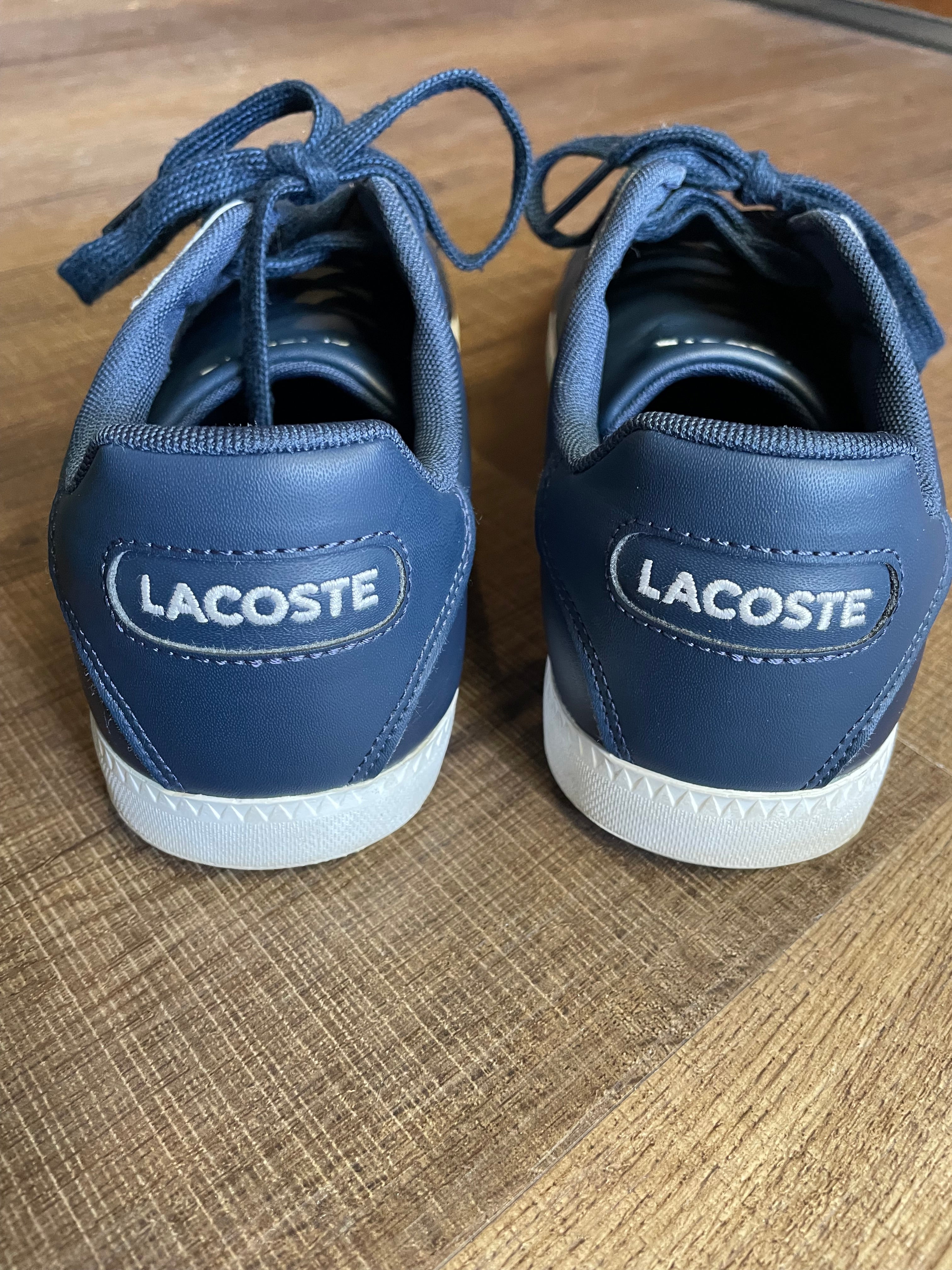 Lacoste Graduate BL 1 Women's Navy Sneaker (8.5) - BinxBerry Consignment
