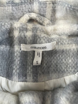 Maurices Grey Toned Plaid Women's Shacket (S) - BinxBerry Consignment