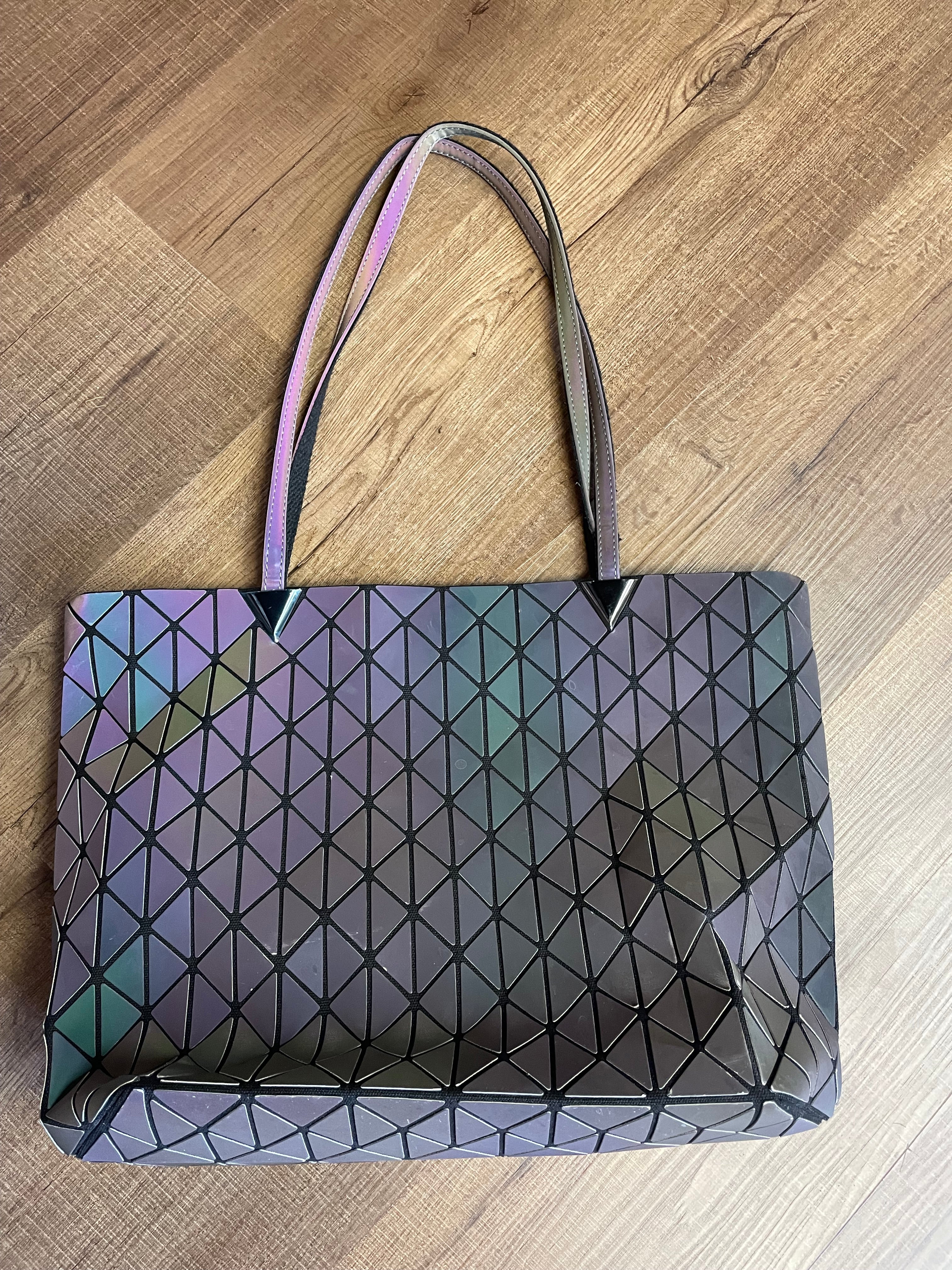 Harlermoon Geometric Luminous Purse Gorgeous Metallic