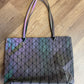 Harlermoon Geometric Luminous Purse Gorgeous Metallic