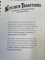 1995 Kitchen Traditions John Deere Recipe Book