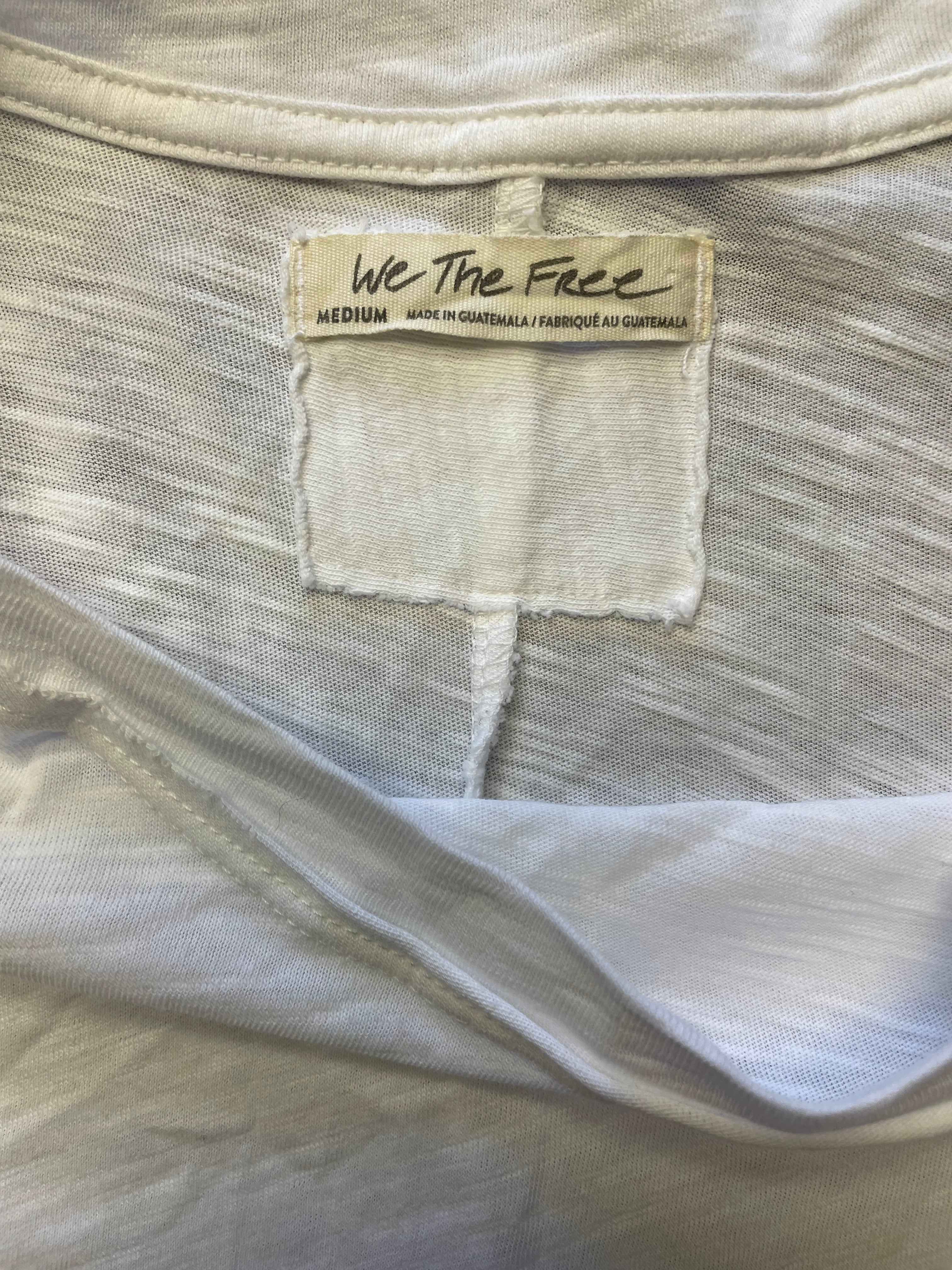 We The Free Women's 100% Cotton Long Sleeved Tee (M)