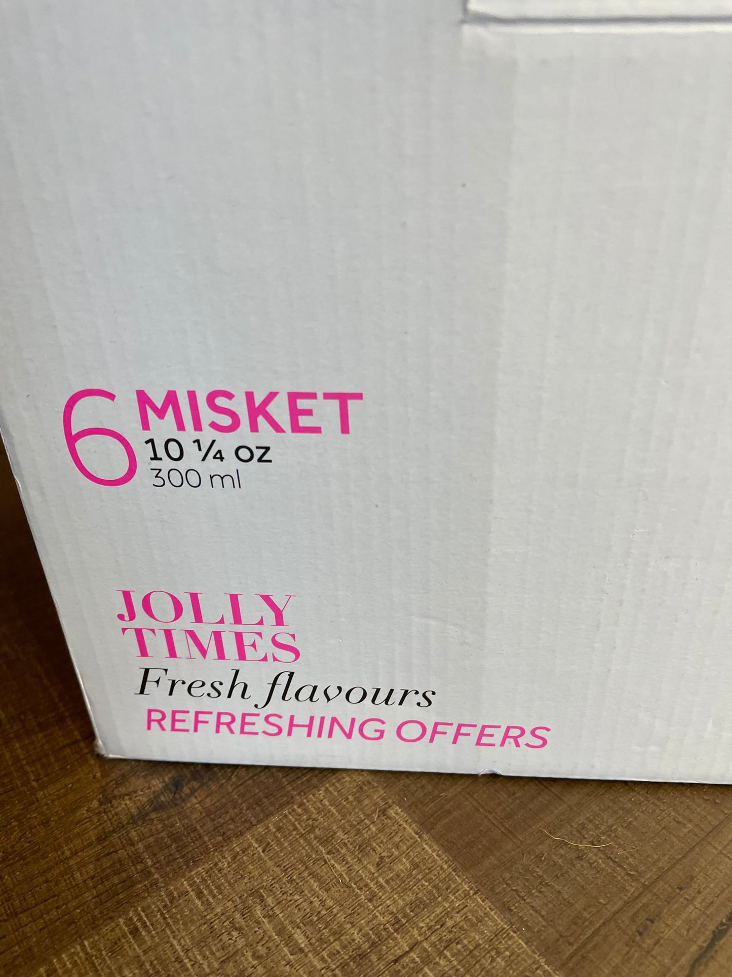 LAV 6-Piece Misket Cocktail Glasses