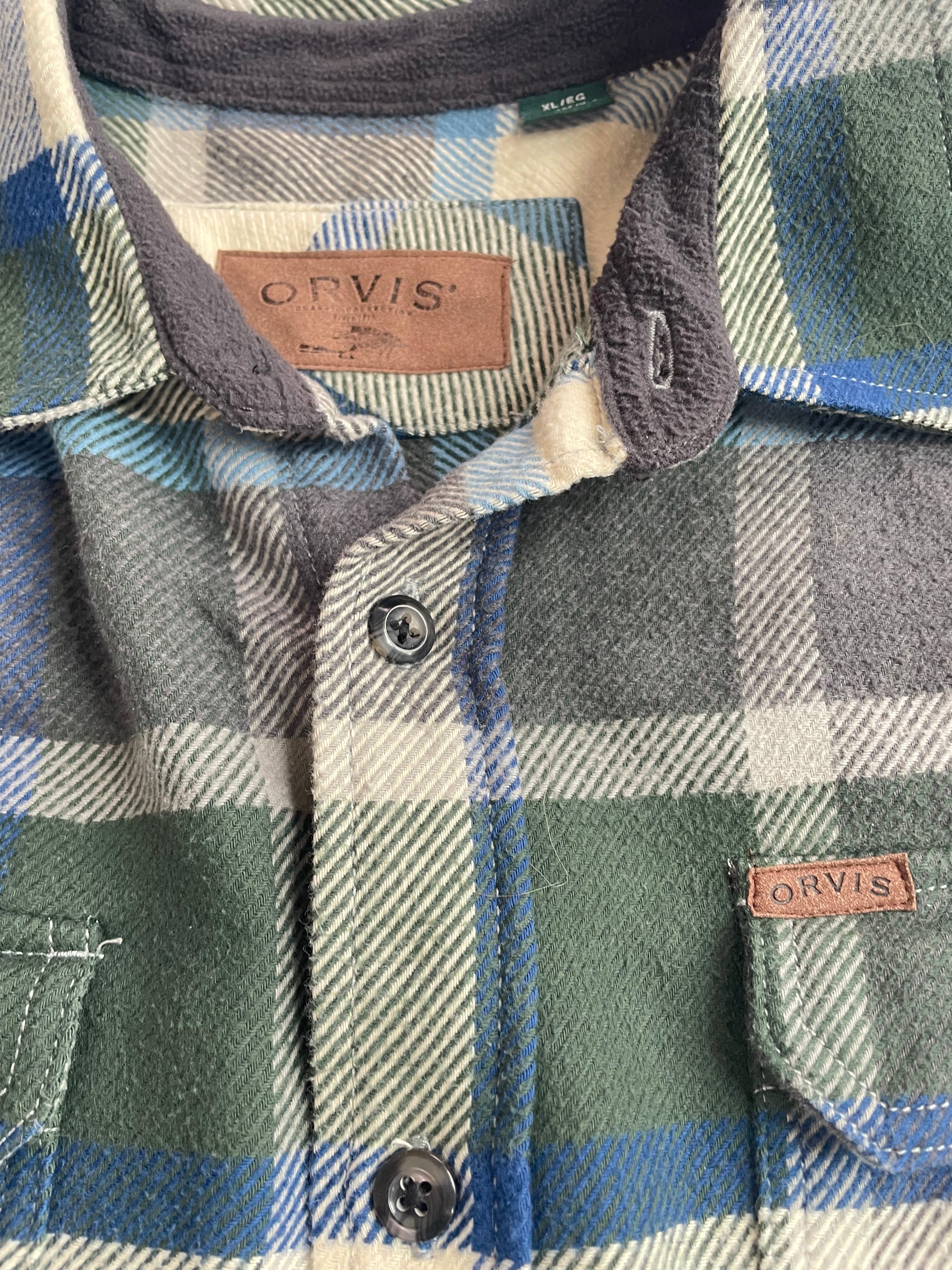 Orvis Heavyweight Flannel Men's Top (XL)