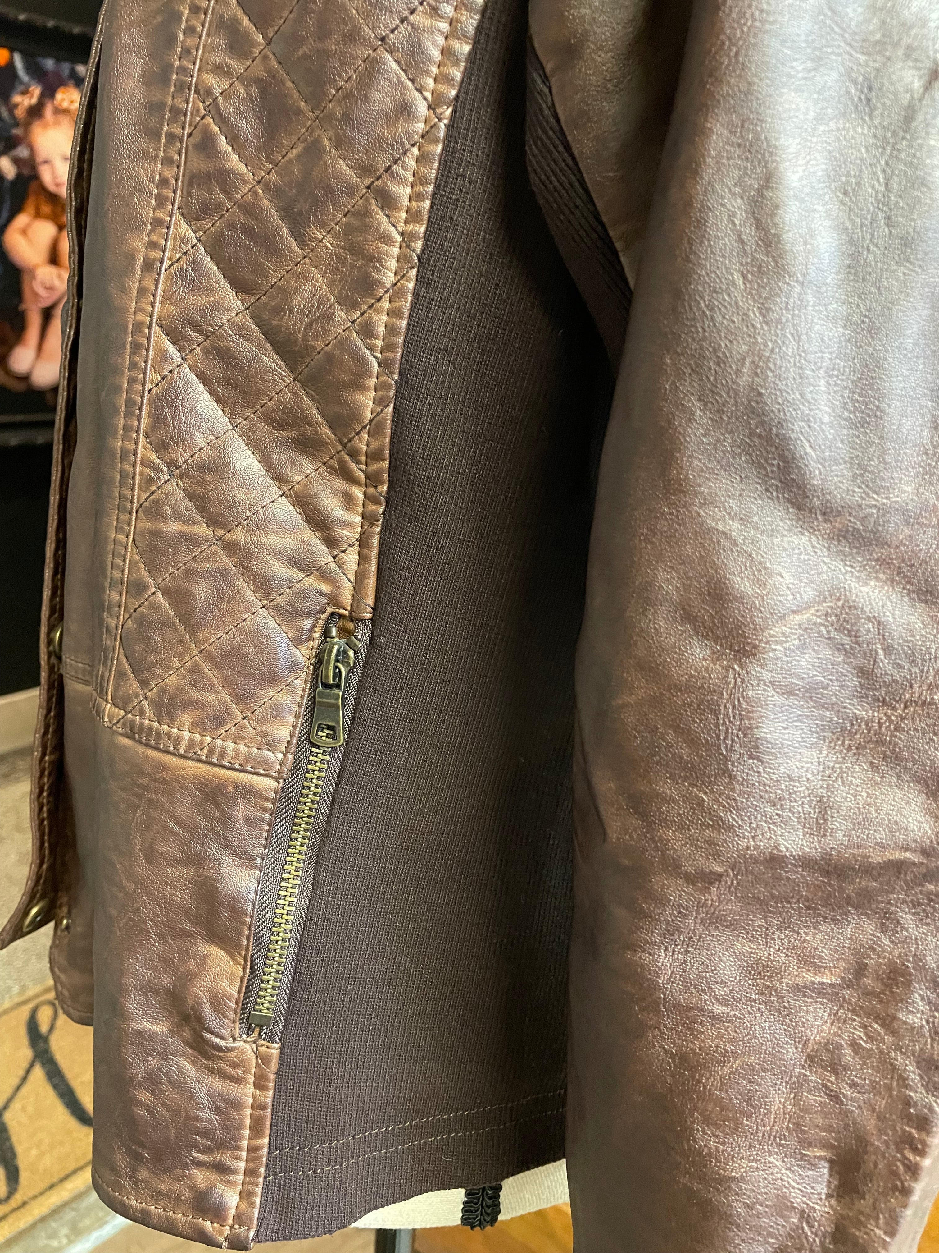 Maurices Faux Leather Jacket (XL)