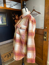 Thread & Supply Carmel Plaid Women's Shacket (M)