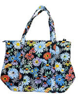 Vera Bradley Quilted Cotton Tote in Daisies Floral Pattern