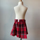 Justice Plaid Pleat Skirt (5T)