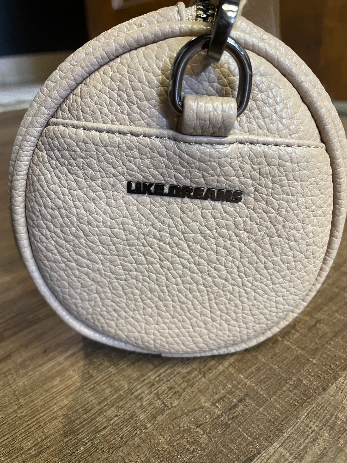 Like Dreams Nude Barrel Handbag