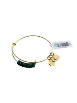 Alex and Ani Frozen Spruce Fine Rocks Bangle