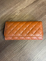 Quilted Leather Wallet