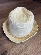 Nine West Straw Women's Fedora Hat - BinxBerry Consignment