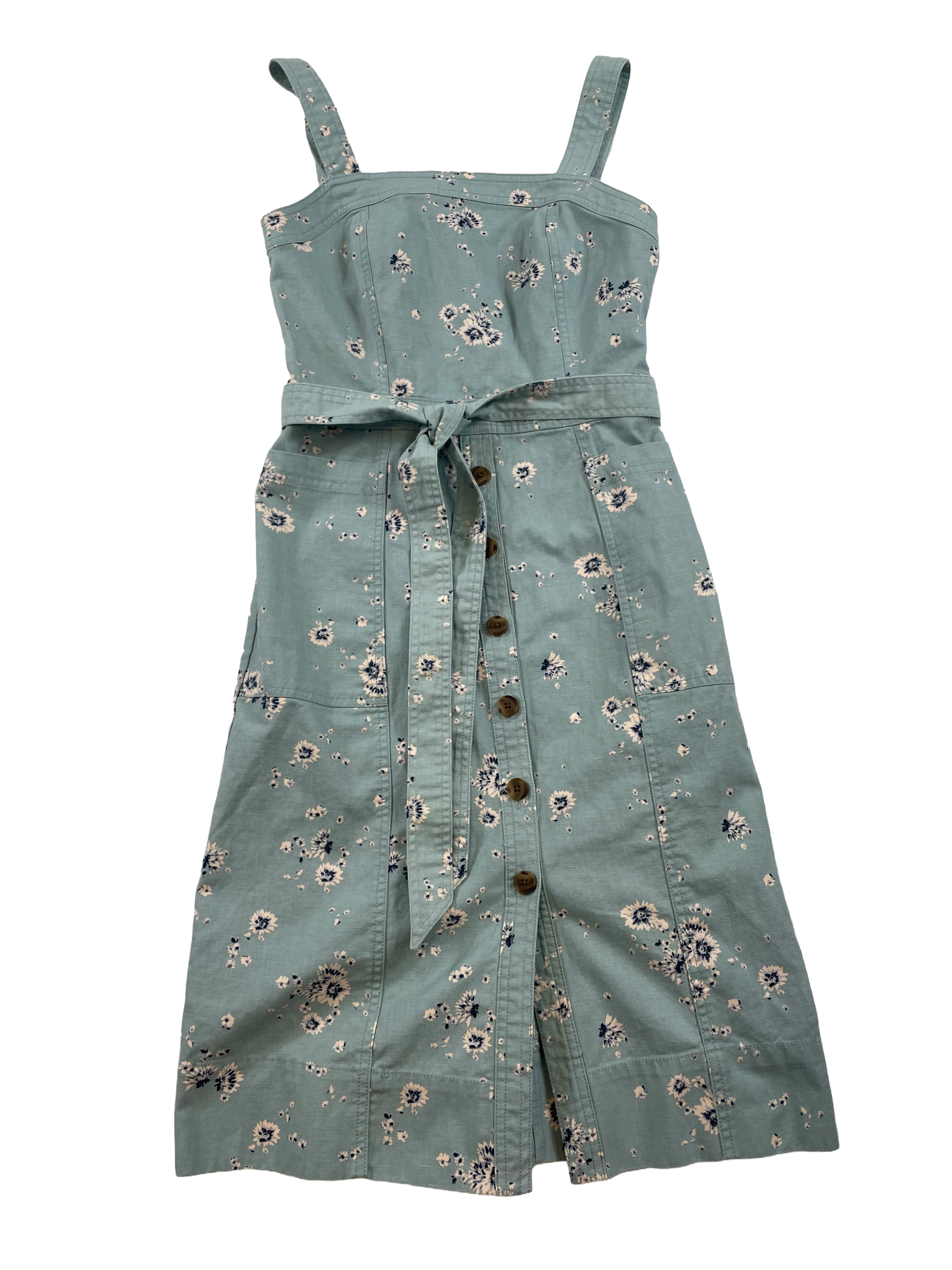 GAP Floral Sleeveless Jumper Skirt (0)