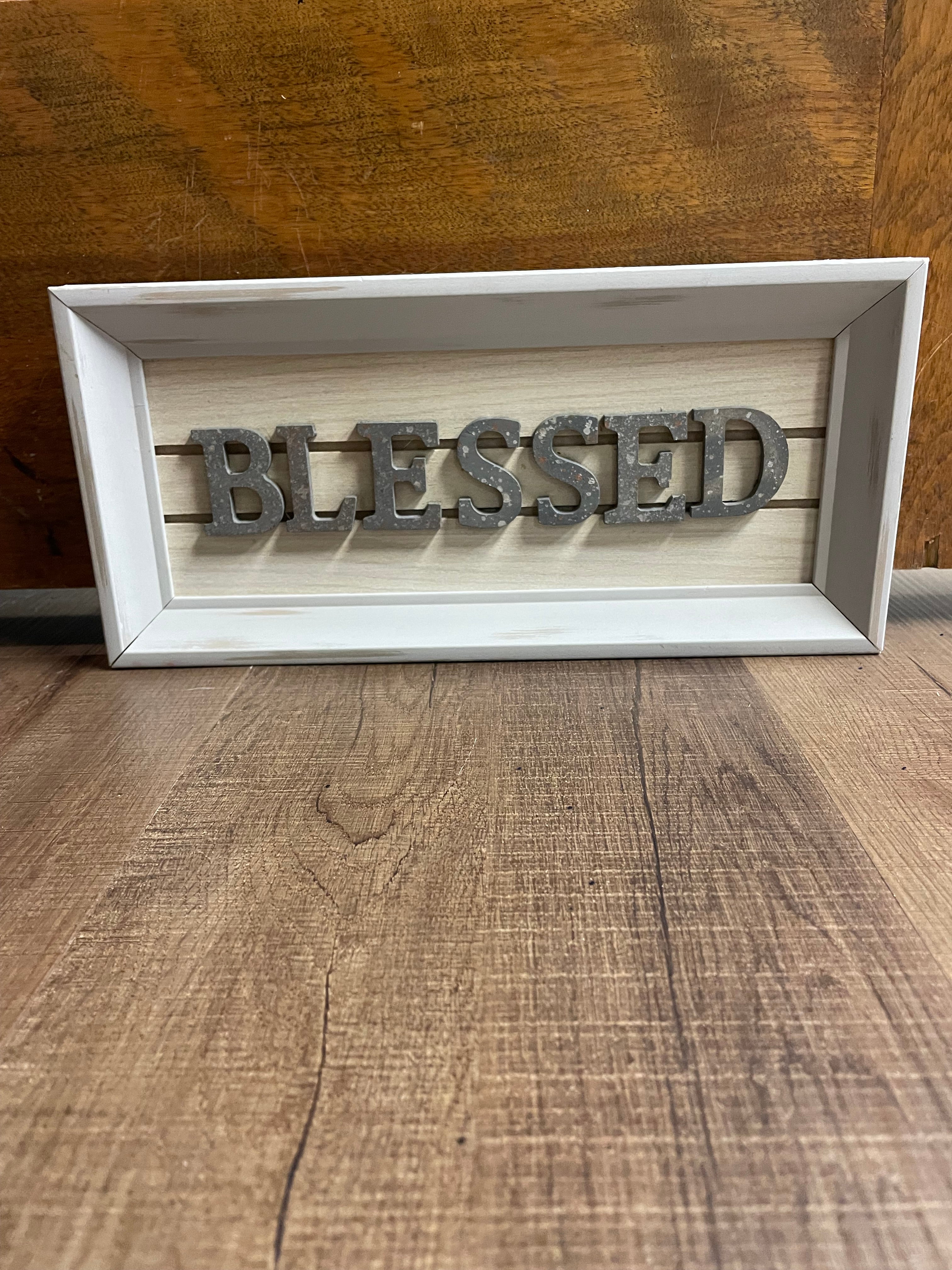 Blessed Wall Sign