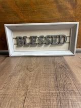 Blessed Wall Sign