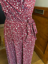 Kaileigh Wide Legged Floral Jumpsuit (S)
