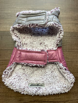 Eddie Bauer Pet Puffer Sherpa Dog Coat (S)