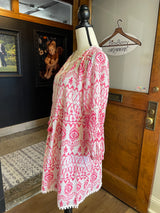 Tommy Bahama IKAT Tropics Full Sleeve Dress (L)