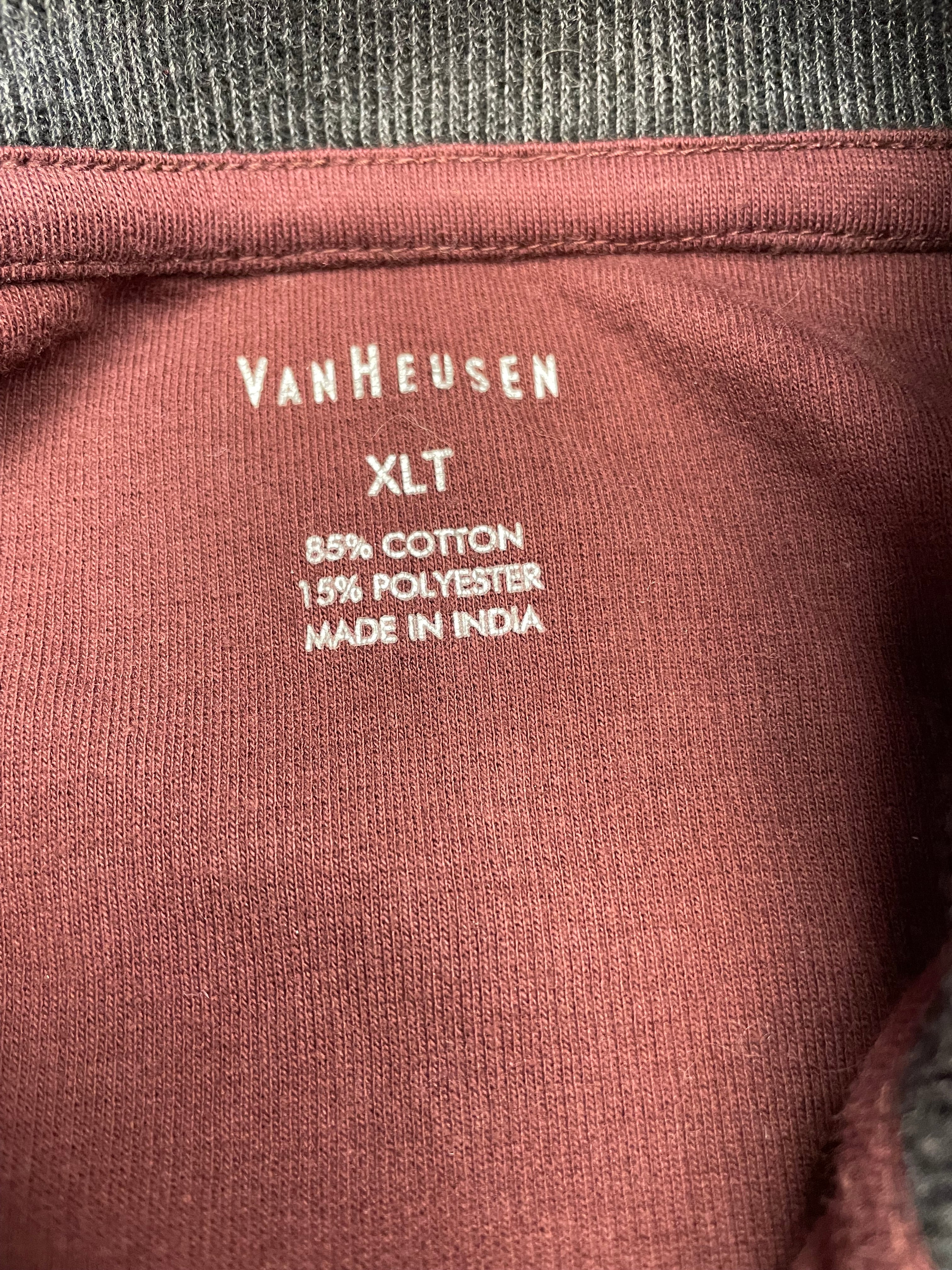 Van Heusen Quarter Zip Sweater (XLT)
