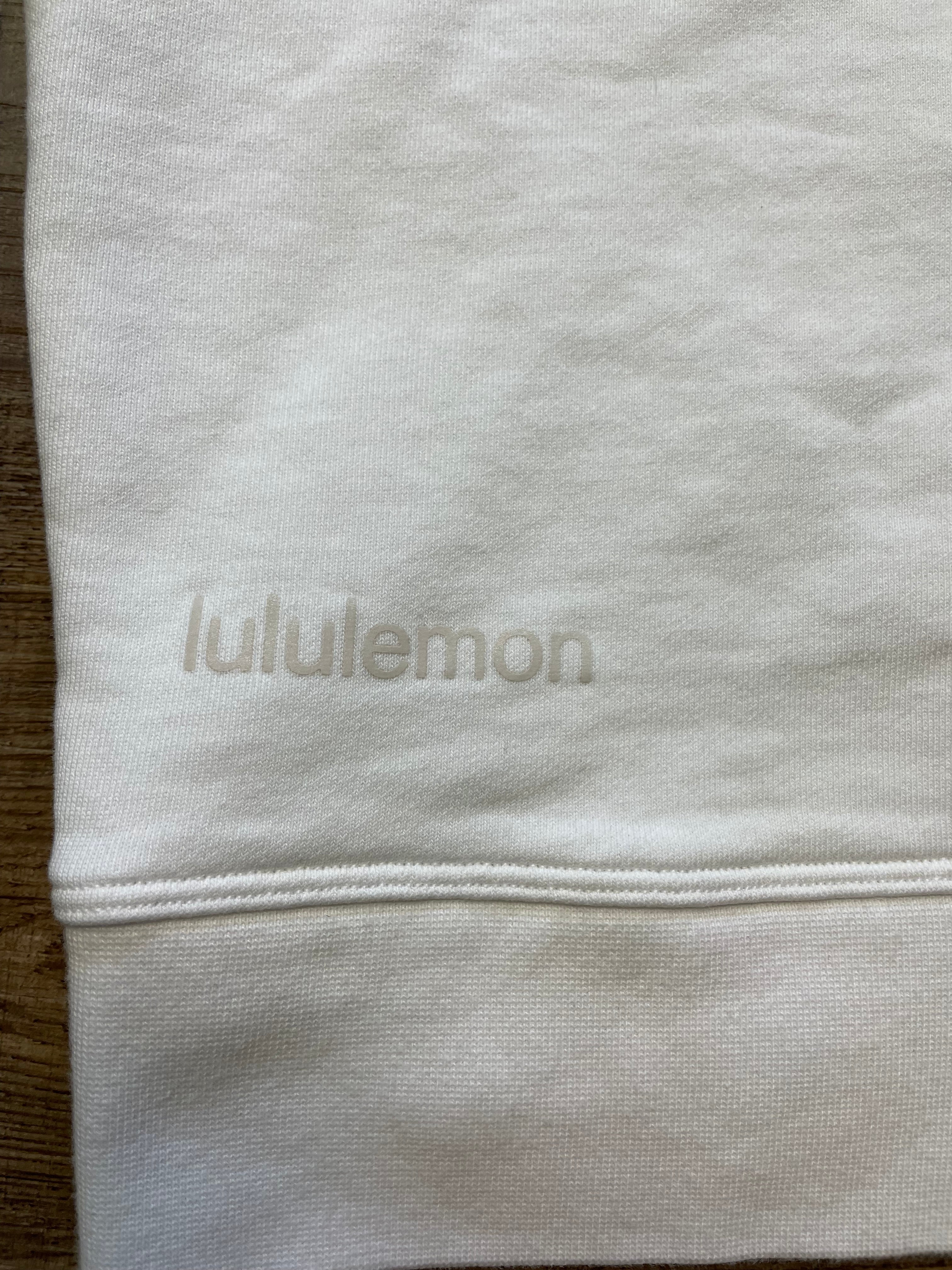 Lululemon White Crew Sweatshirt (6)