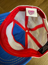 Superman Distressed Mesh Snapback Women's Hat (OS)