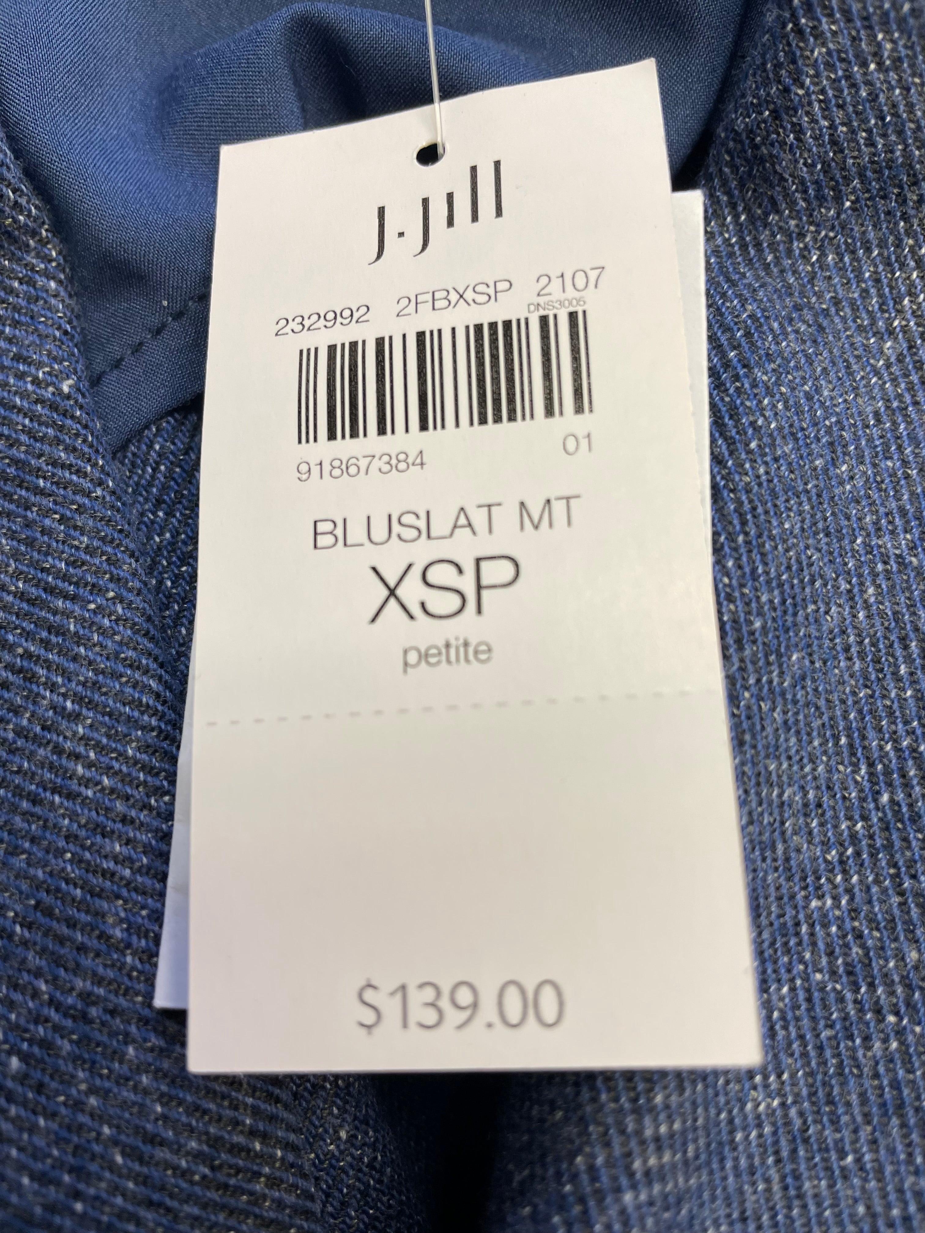 J. Jill NWT Women's Open Front Blazer (XSP)