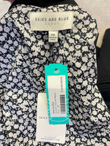 Skies are Blue NWT Stretch Textured Blazer Black (2X)