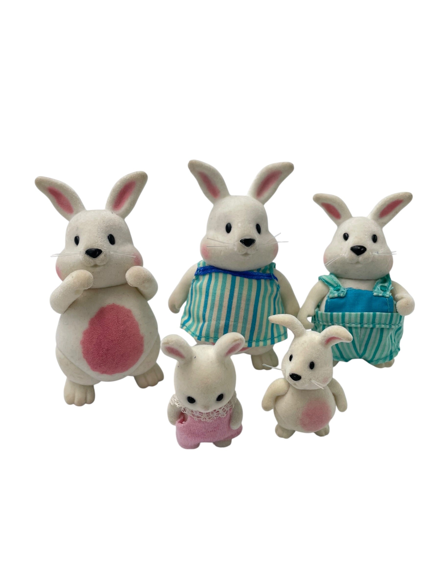 Lil'Woodzeez Hoppingood Rabbit Family (set of 5) - BinxBerry Consignment