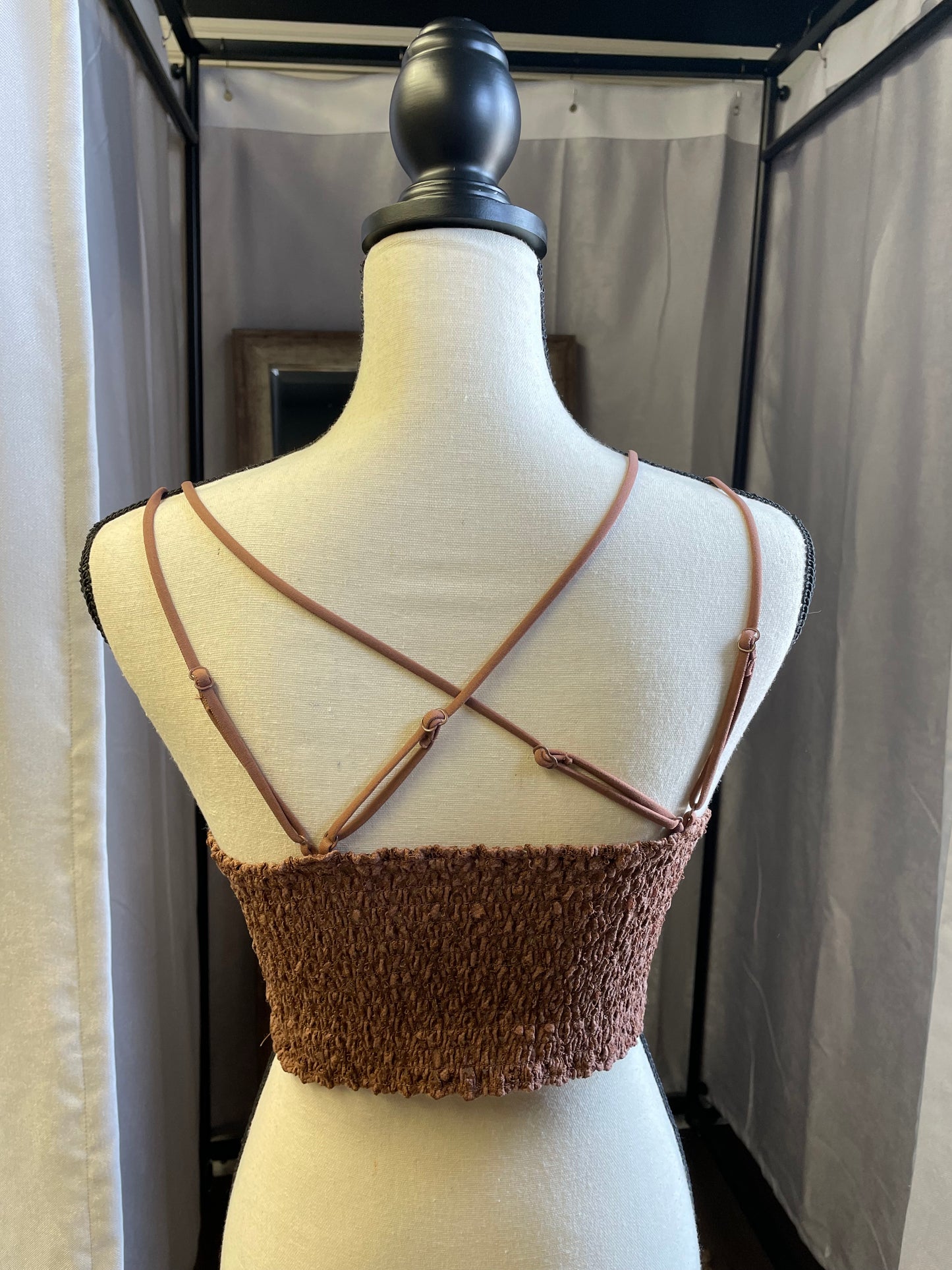 Zenana Bandeau Bralette Top (L)
