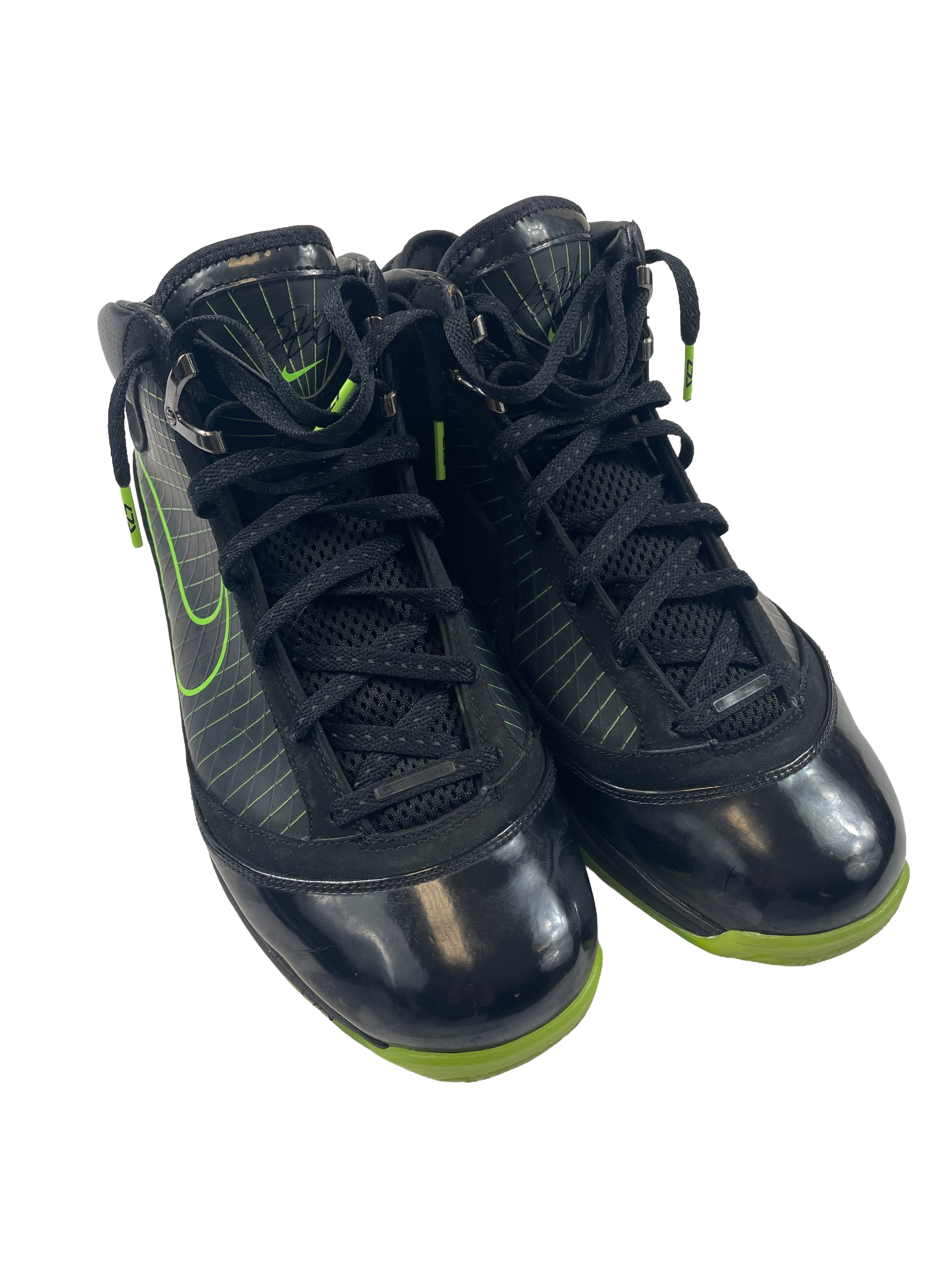 Nike Air Max Lebron VII Black-Electric Green (11.5) - BinxBerry Consignment