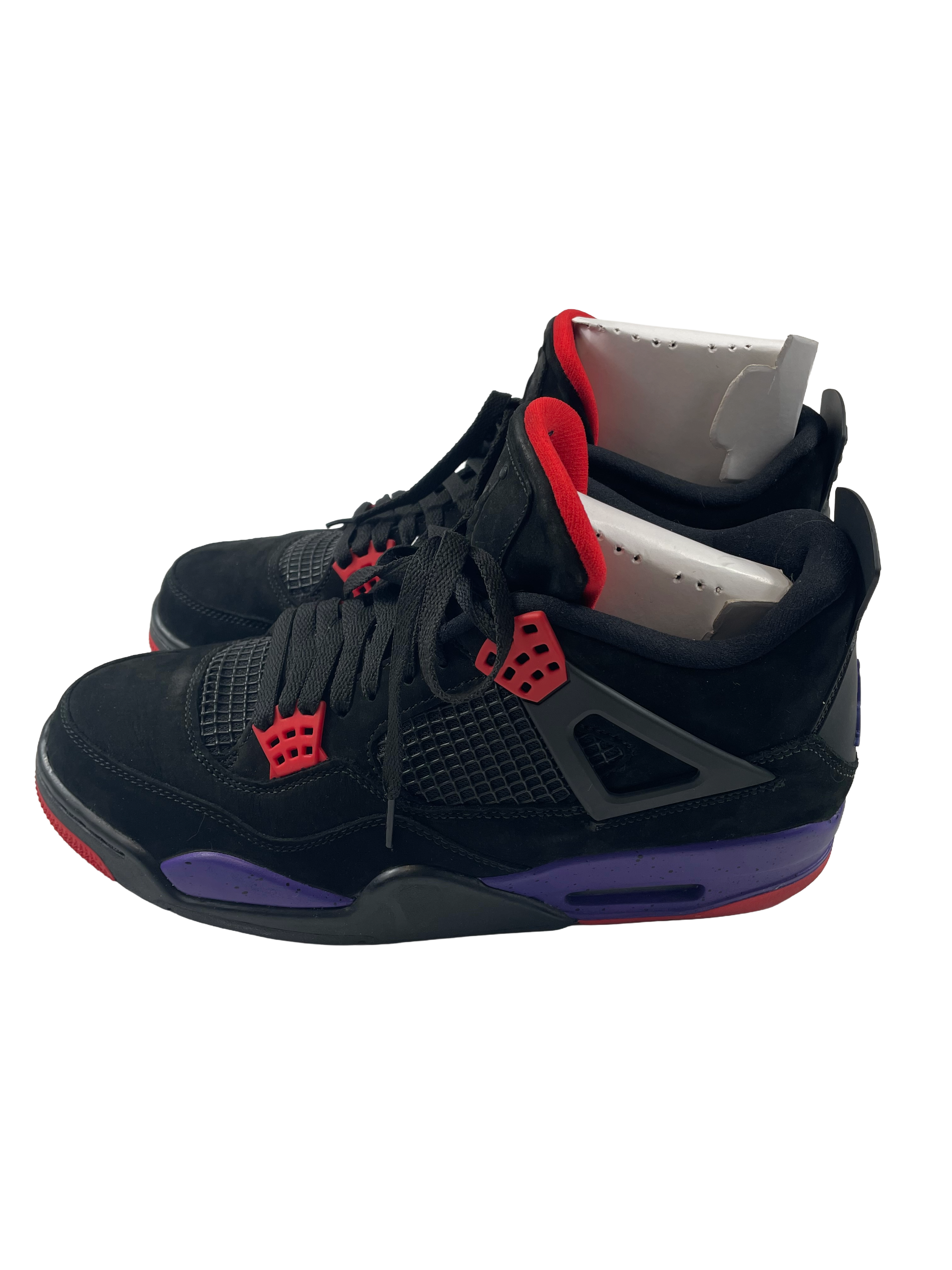 Nike Air Jordan 4 Retro NRG Men's Black/Court Purple Sneaker (11.5) - BinxBerry Consignment
