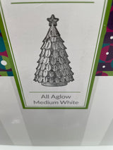 Scentsy All Aglow Medium White Wax Warmer with 3 Wax Sets