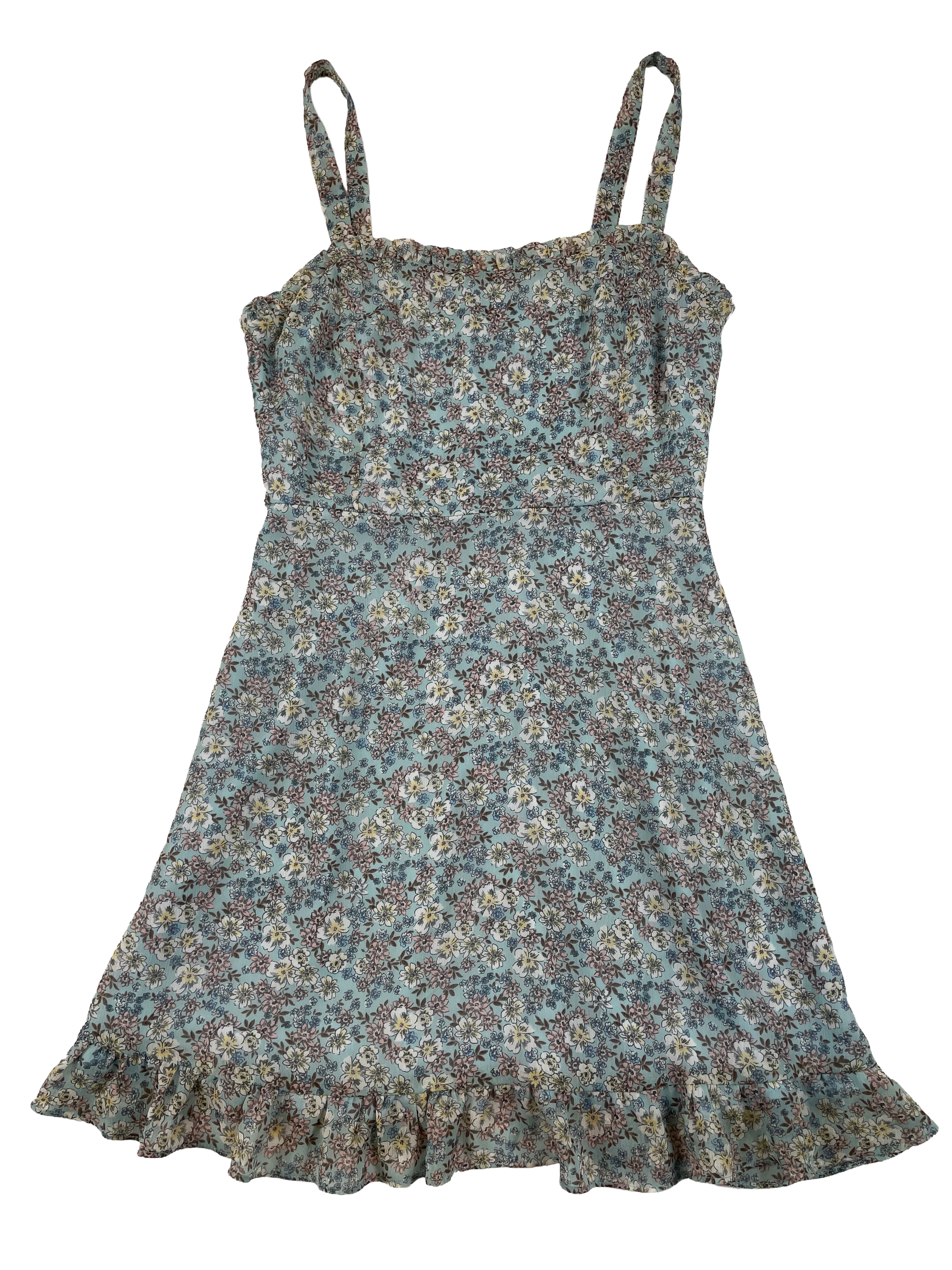 Lush Baby Doll Spring Mini Dress (XS) - BinxBerry Consignment